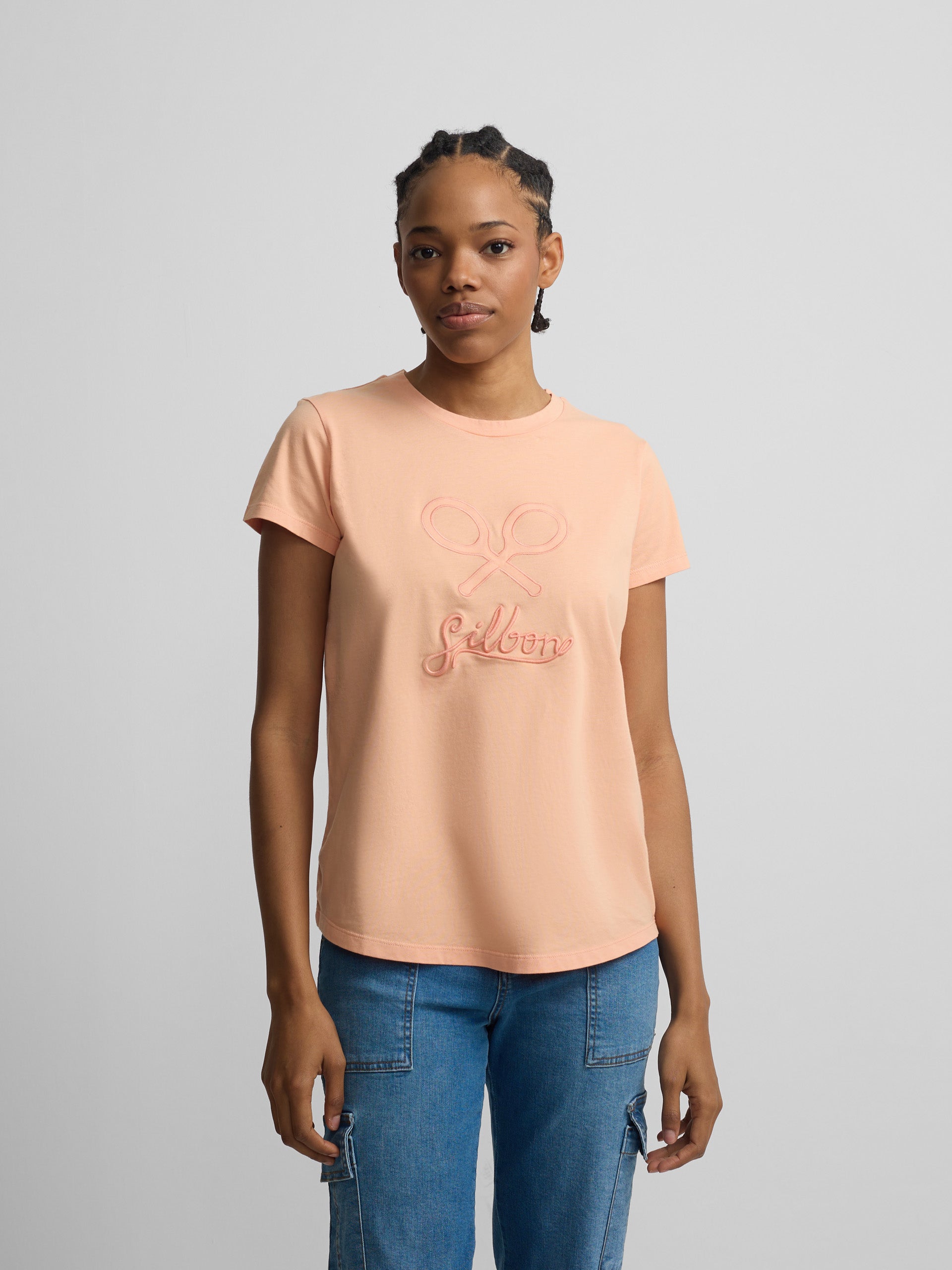 Classic orange women's t-shirt