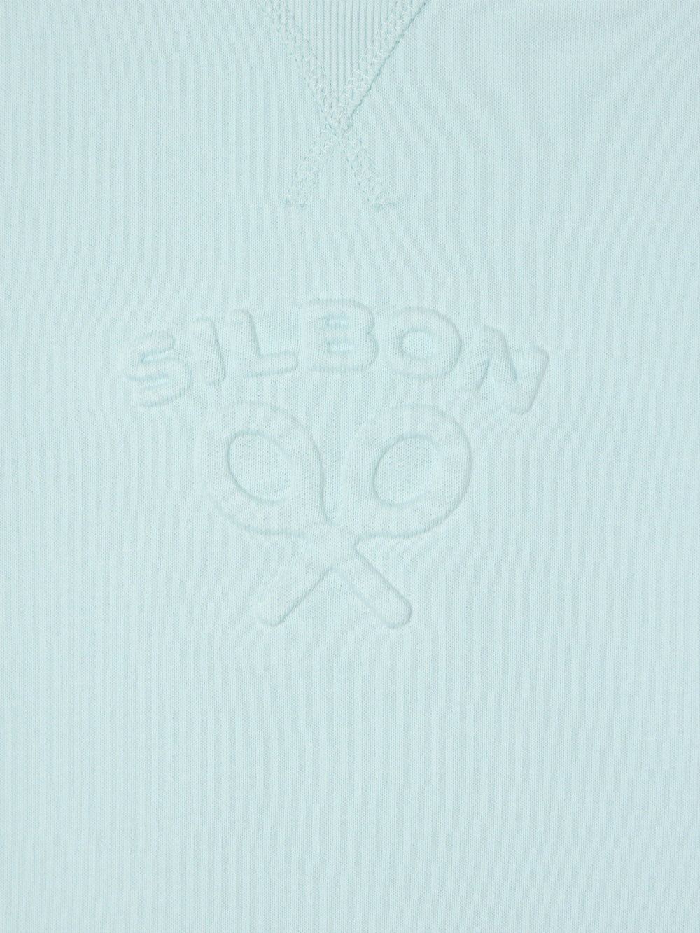 Sudadera woman silbon clasico celeste