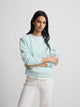 Sweatshirt mulher Silbon clássico azul-celeste