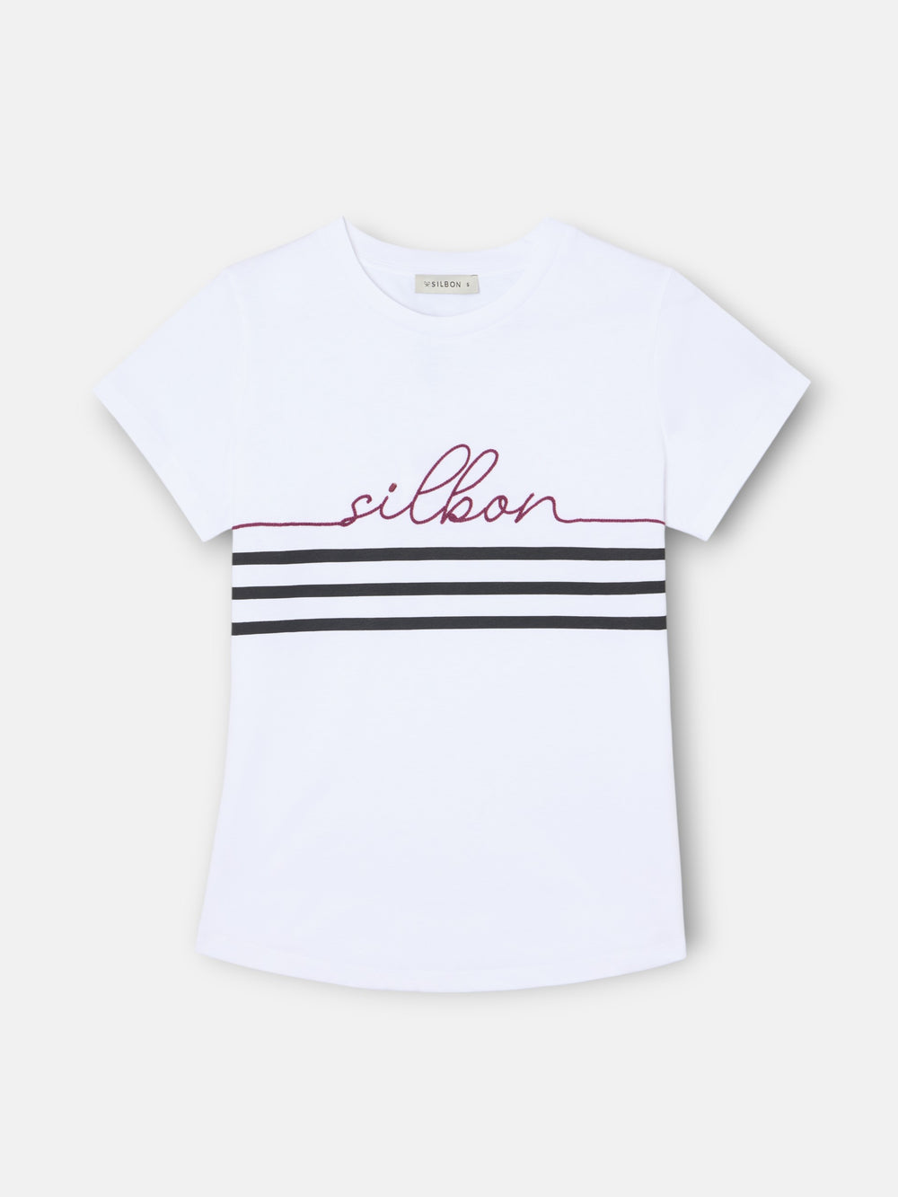 Camiseta woman silbon cordon blanca