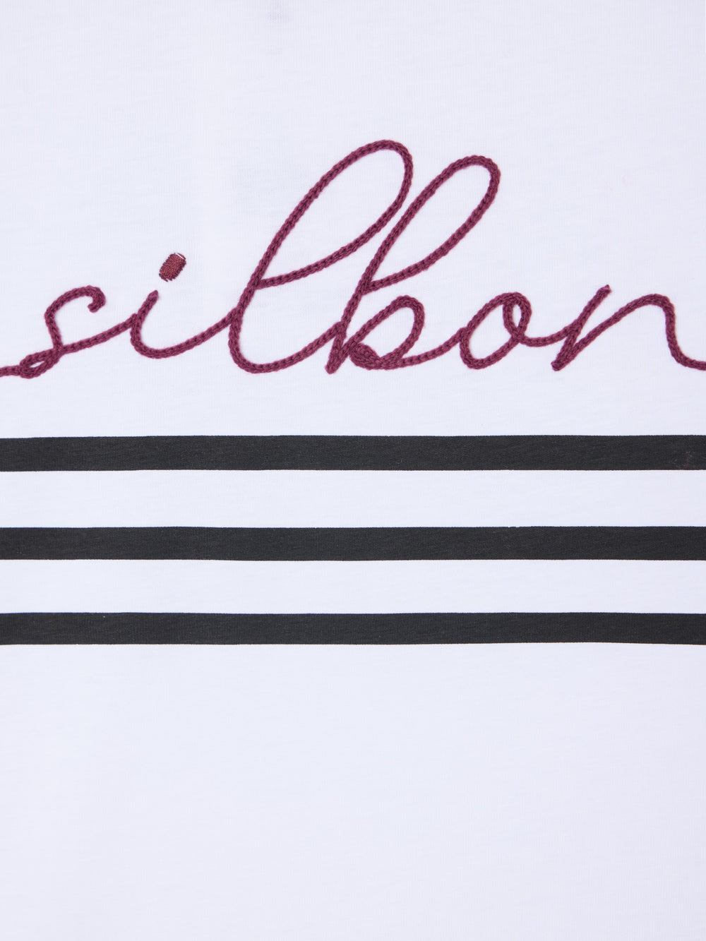 Camiseta woman silbon cordon blanca