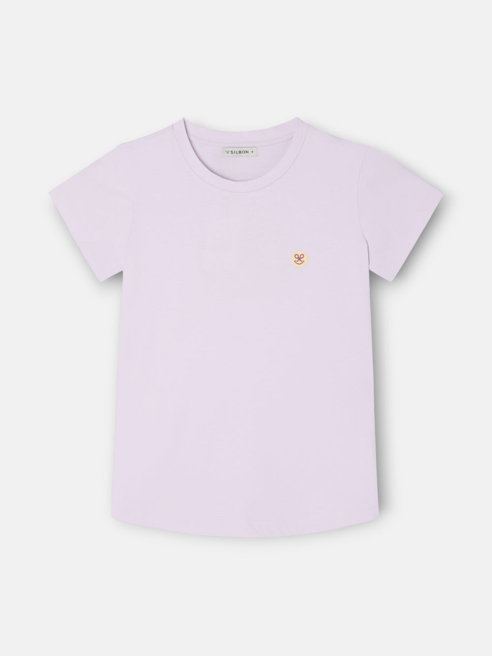 Camiseta woman smile estampado morada