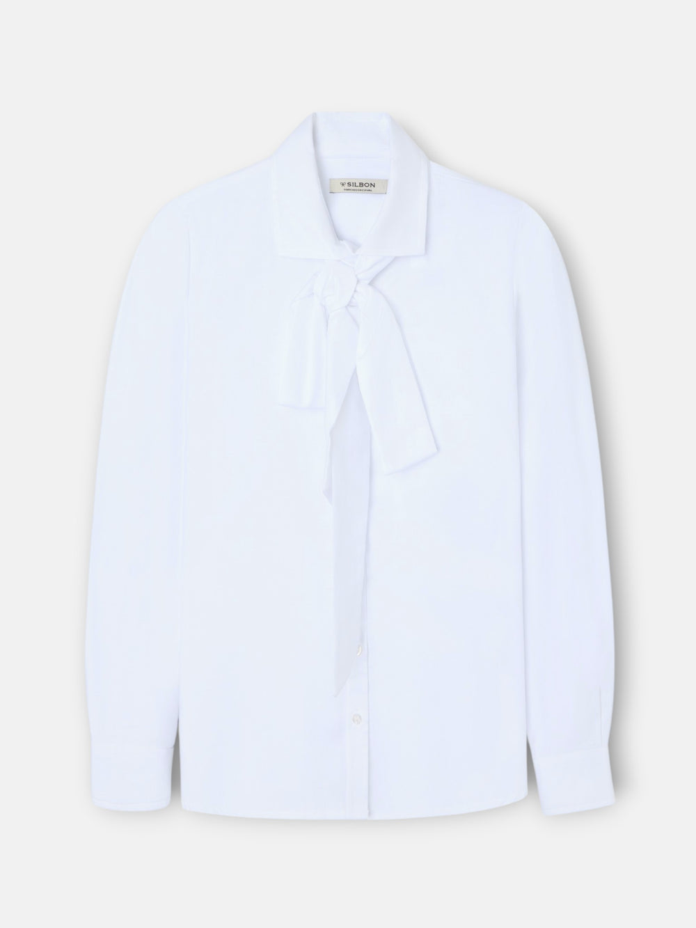 Chemise blanche à nouer