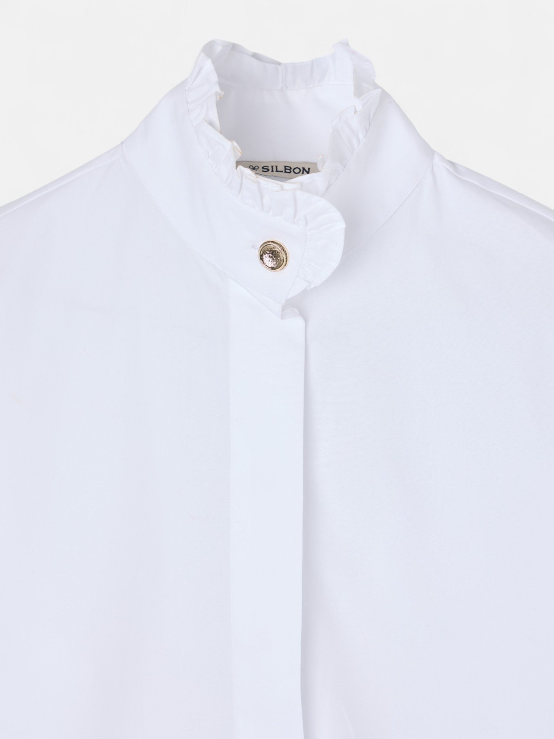 White shirt with cuff detail