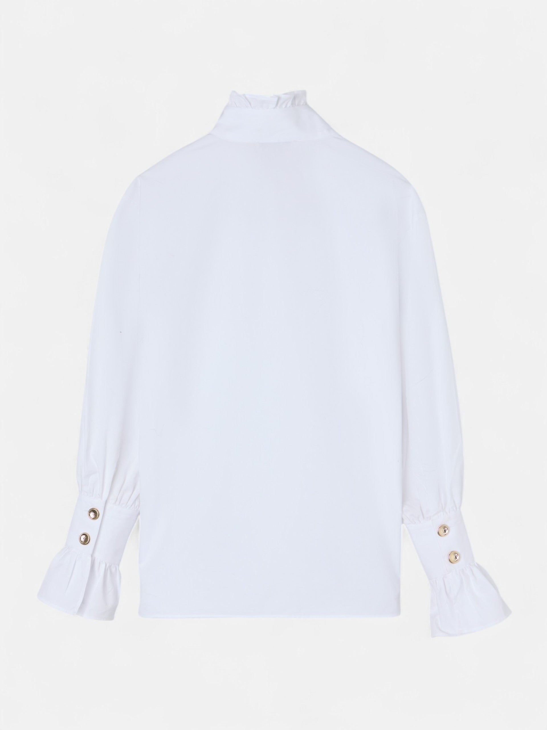 White shirt with cuff detail