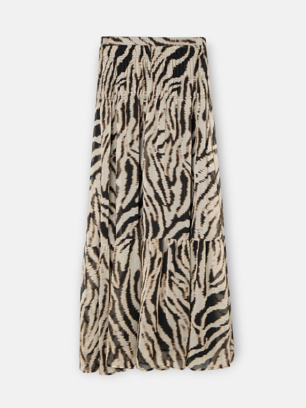 Falda larga estampado animal print negros