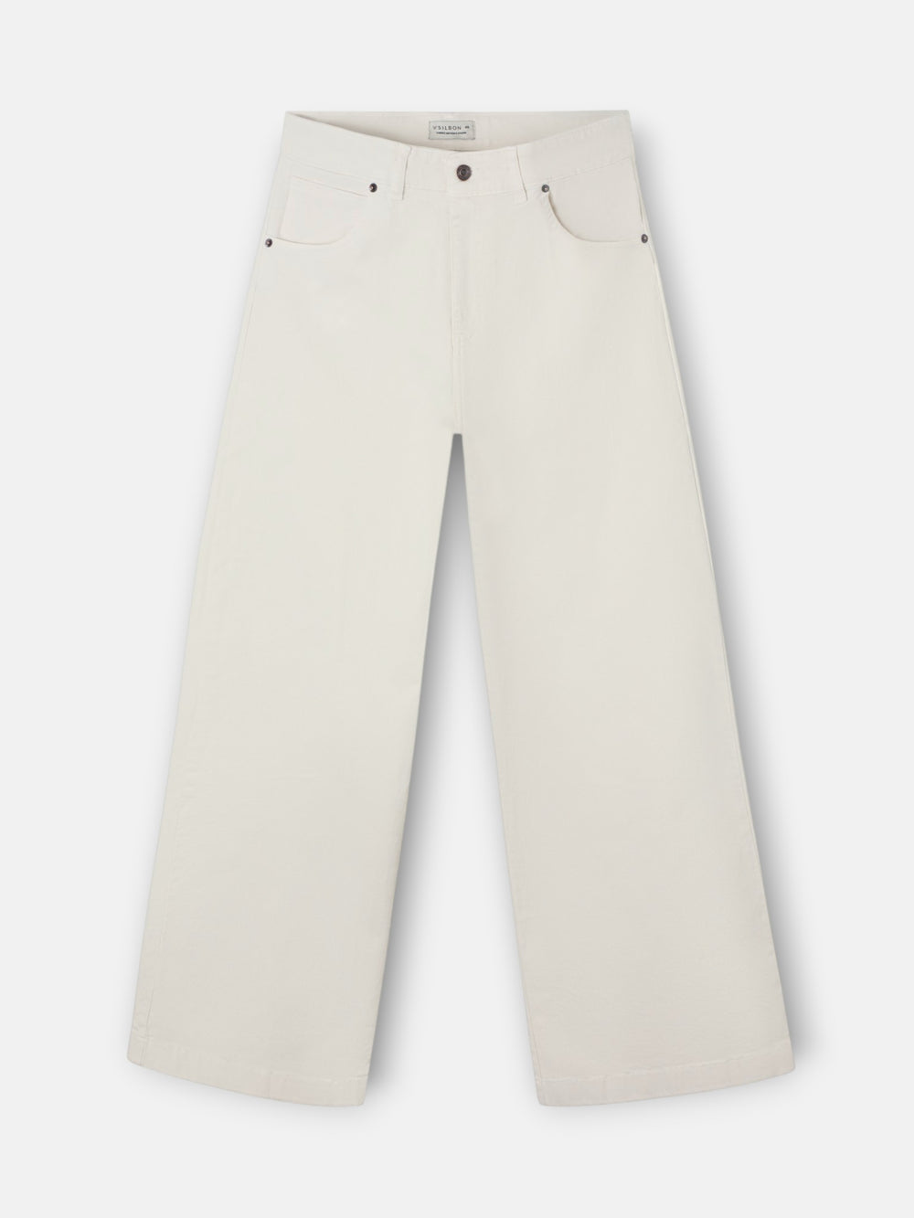 Pantalon en denim brut