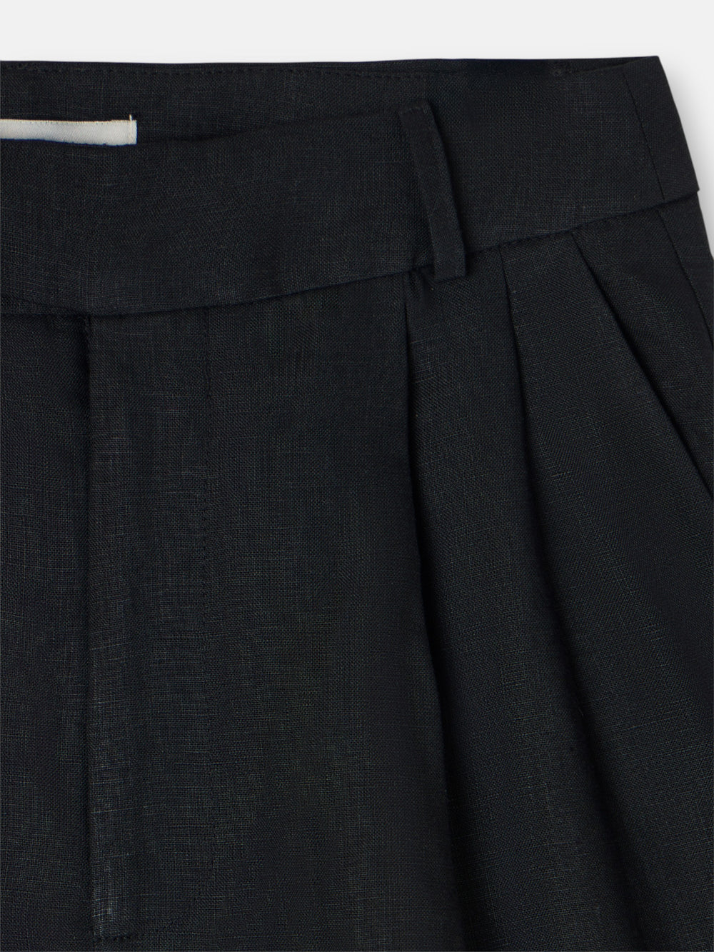 Pantalon lino negro