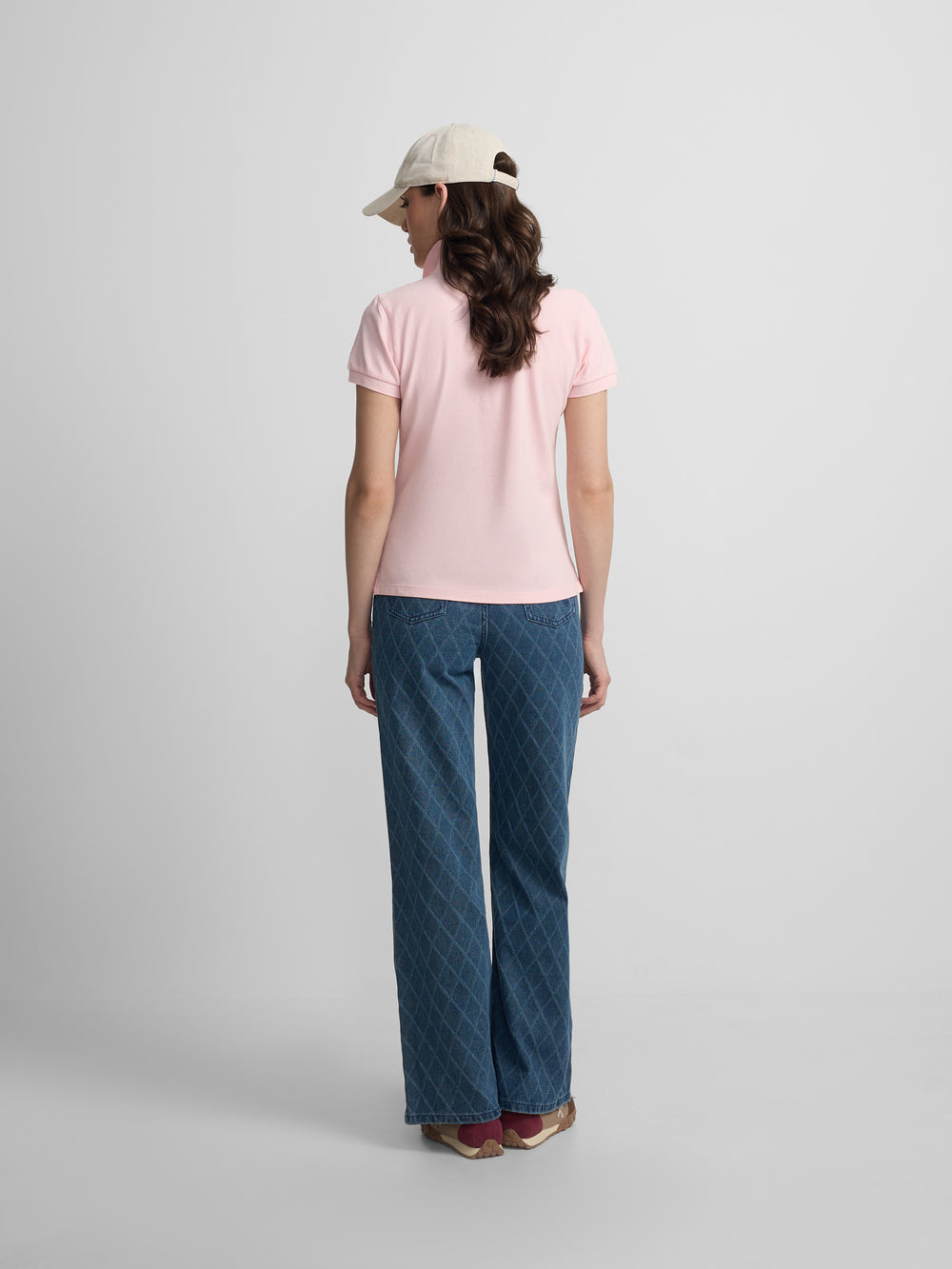 Polo woman clasico rosa claro