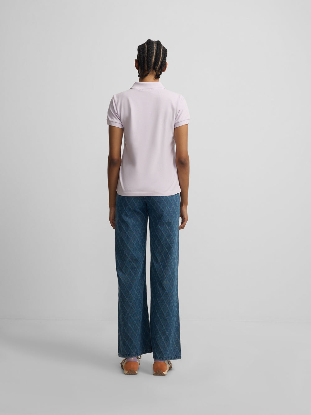 Polo woman clasico lila