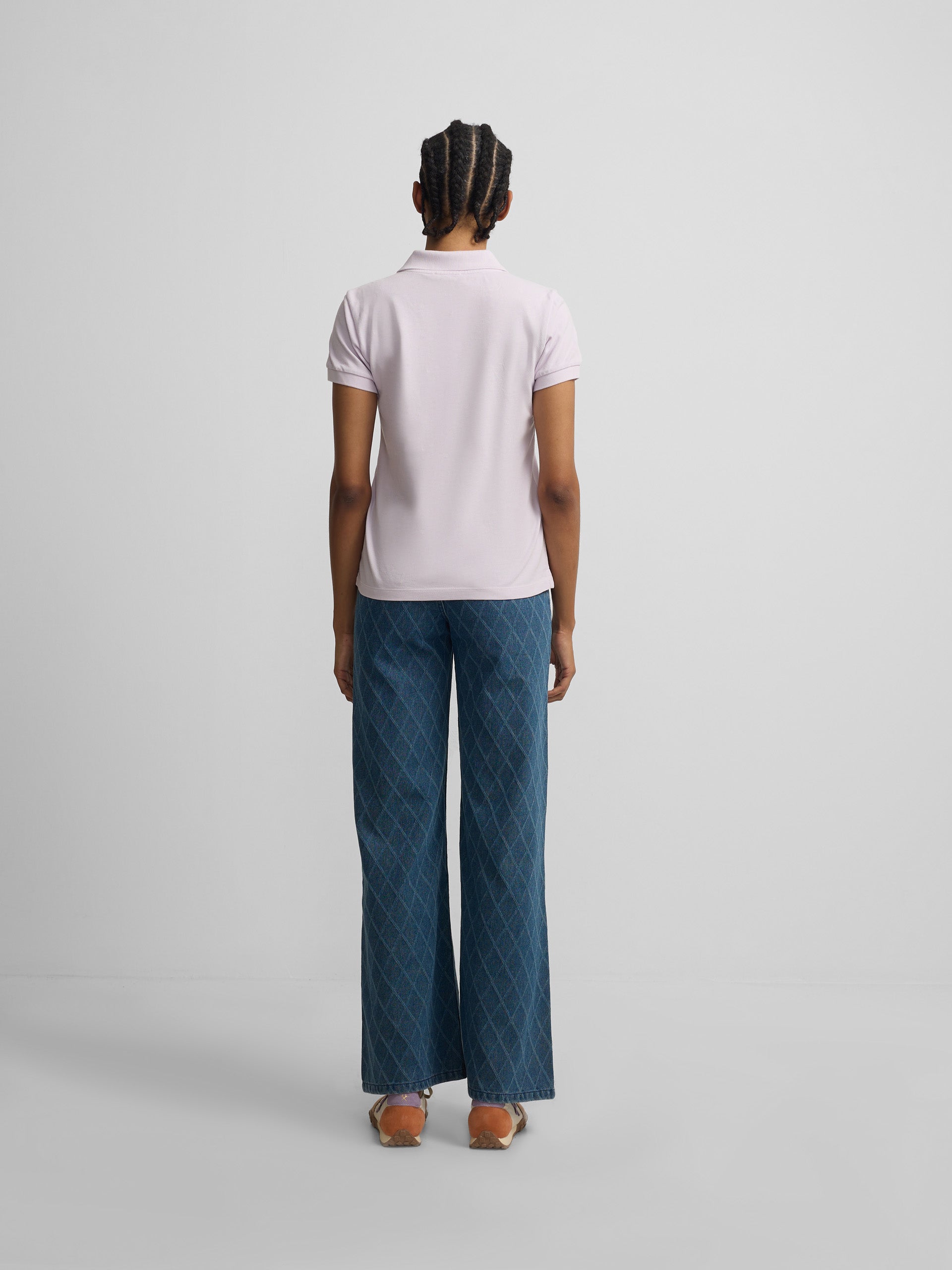 Classic lilac women's polo