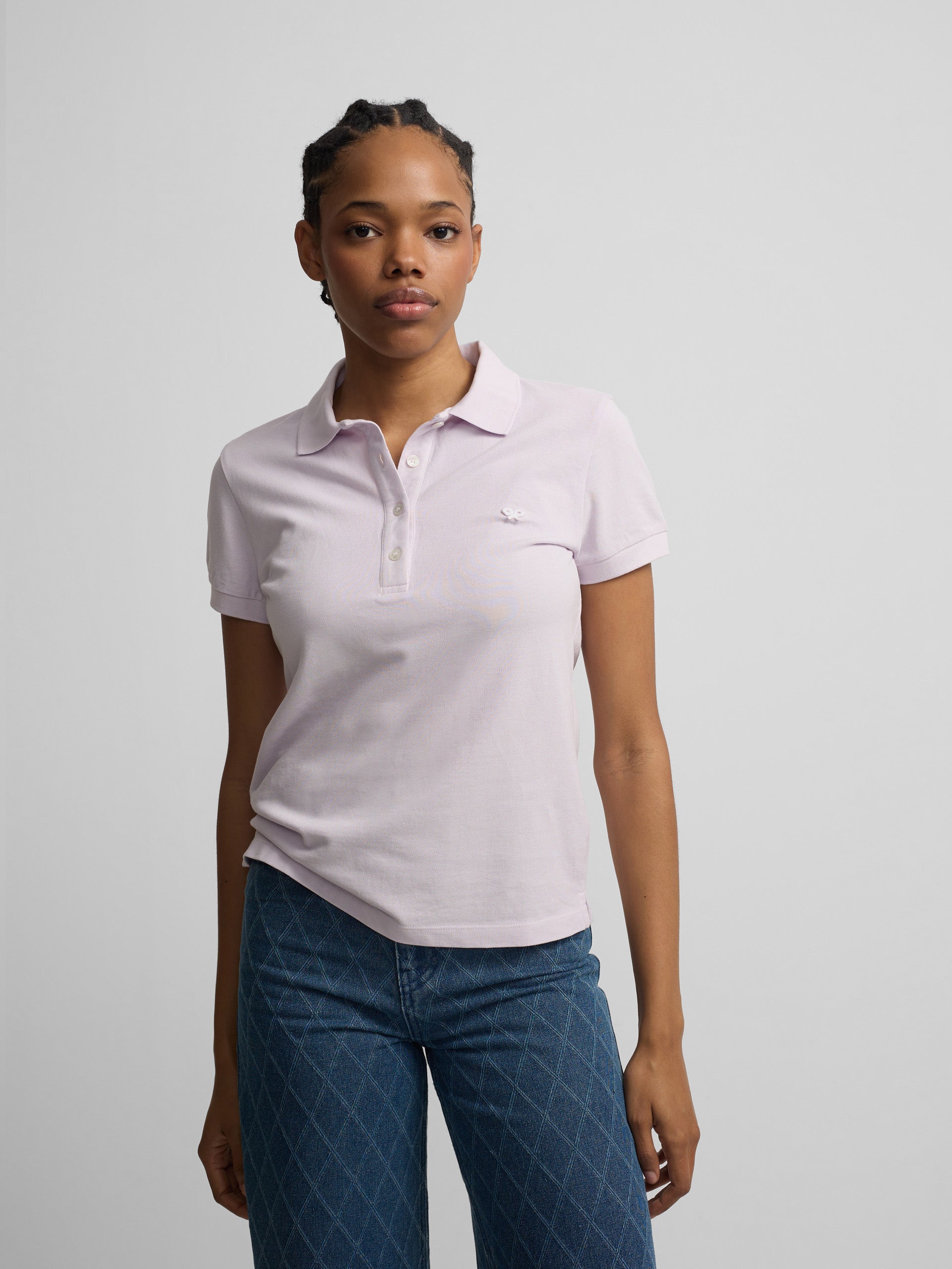 Classic lilac women's polo