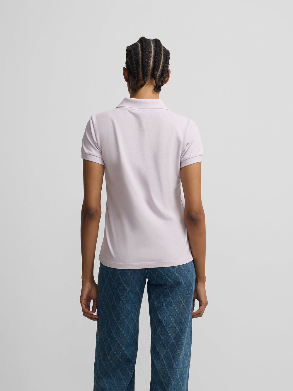 Polo woman clasico lila