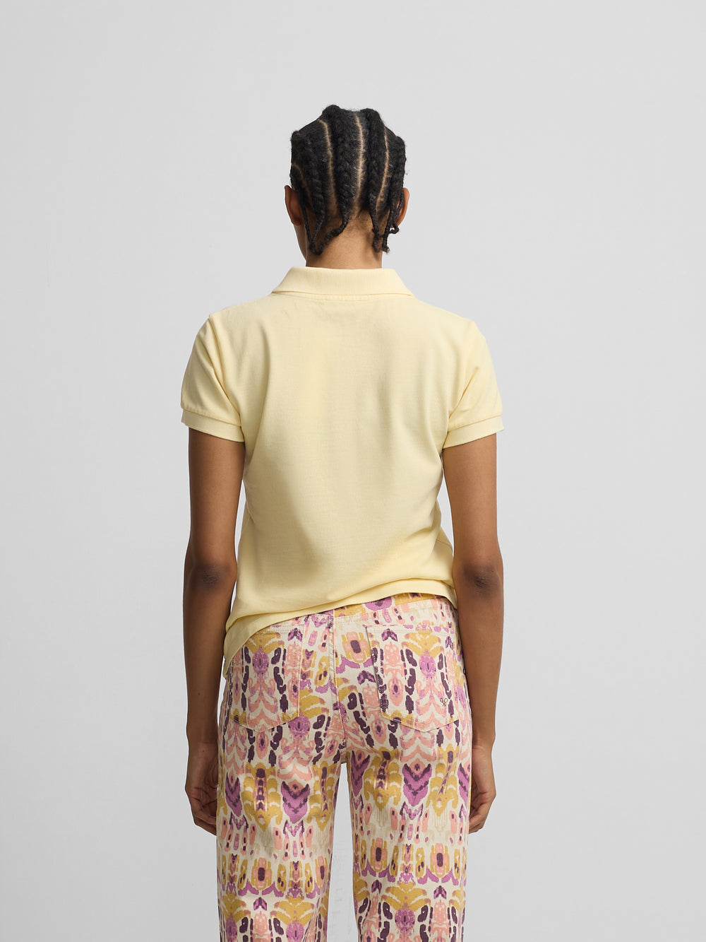 Polo woman clasico amarillo