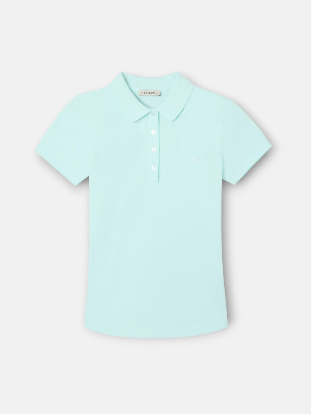 Polo woman clasico verde agua