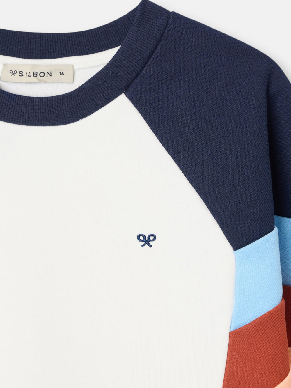 Sudadera woman tricolor azules