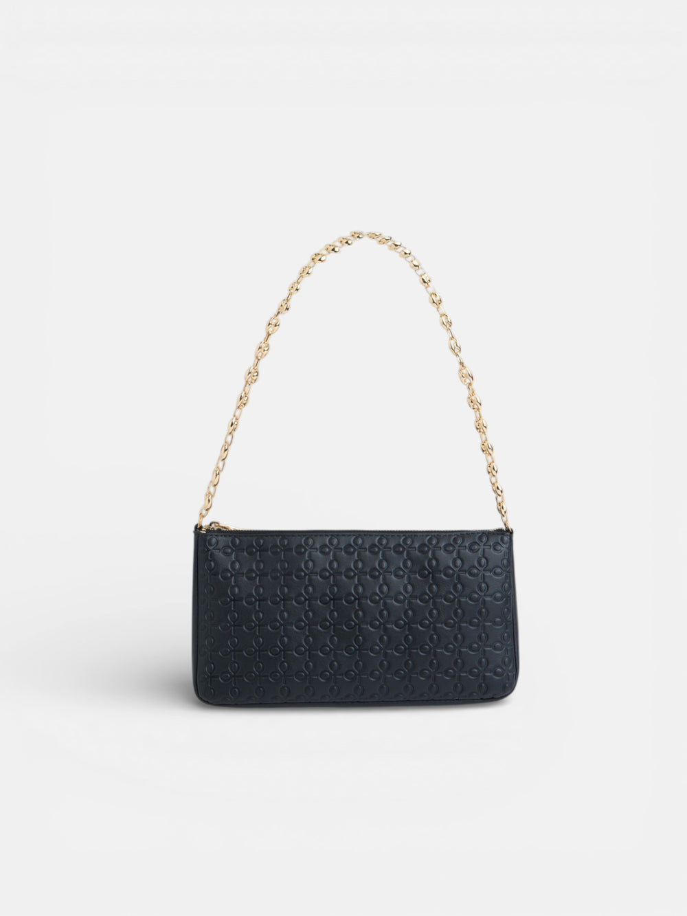 Bolso silbon cadena negro