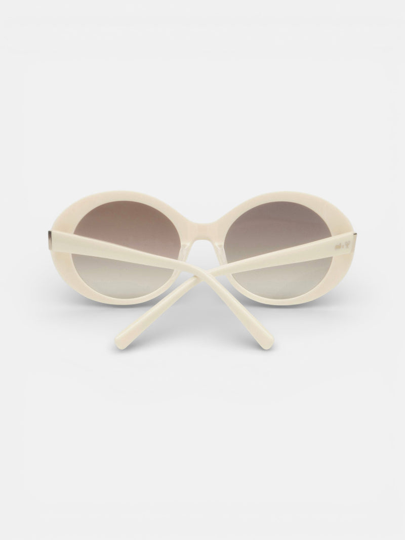 Lunettes de soleil MOXSILBON Basse crème