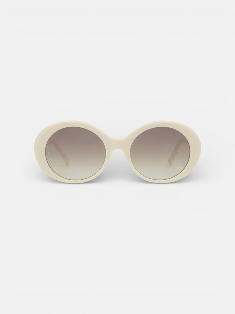 Lunettes de soleil MOXSILBON Basse crème