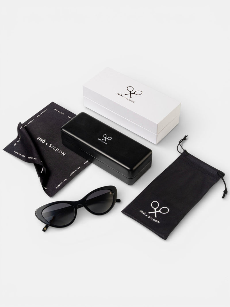 Lunettes de soleil MOXSILBON Kai noires