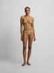 Braguita bikini estampado cachemir naranjas