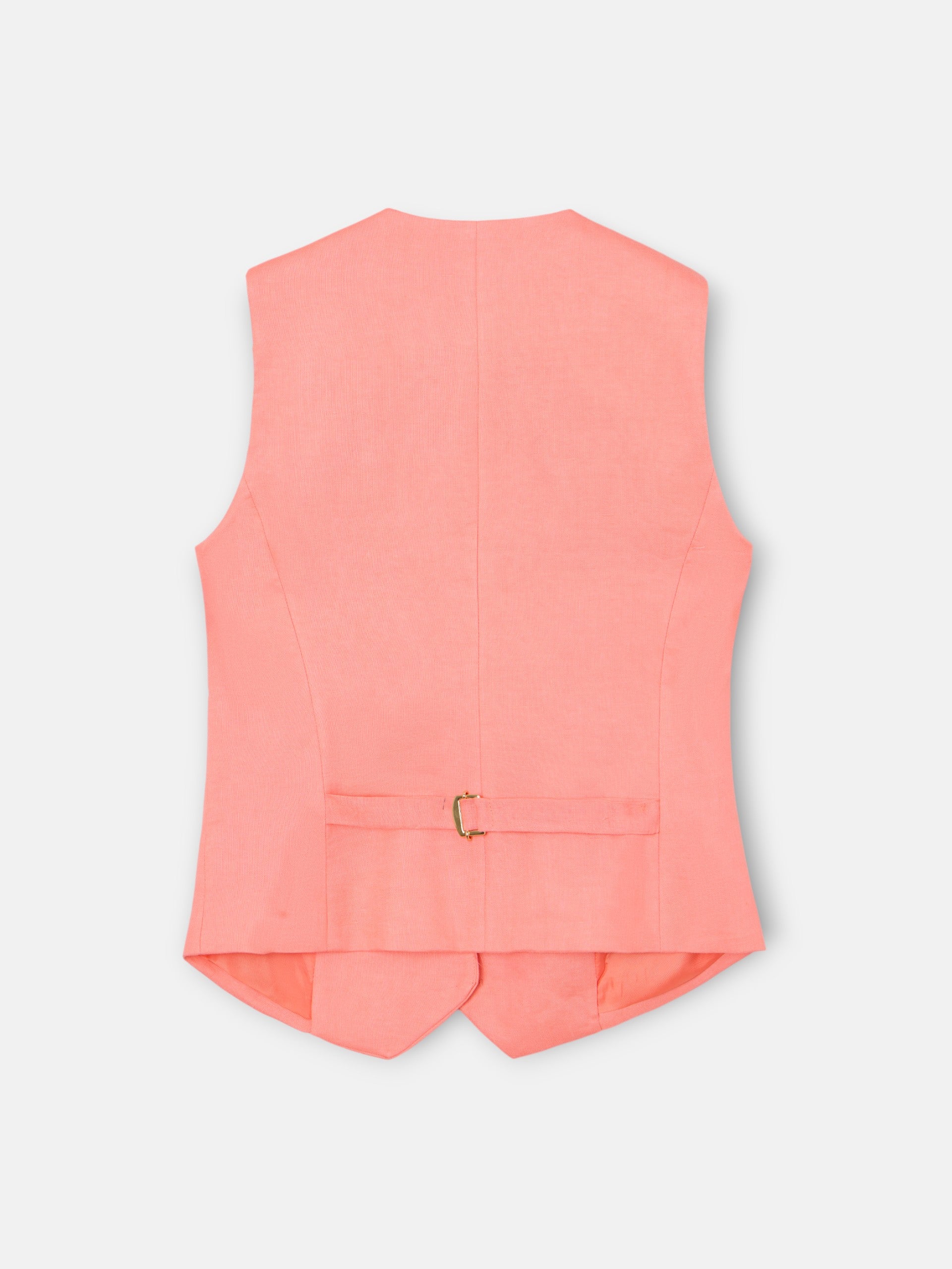 Chaleco clasico coral