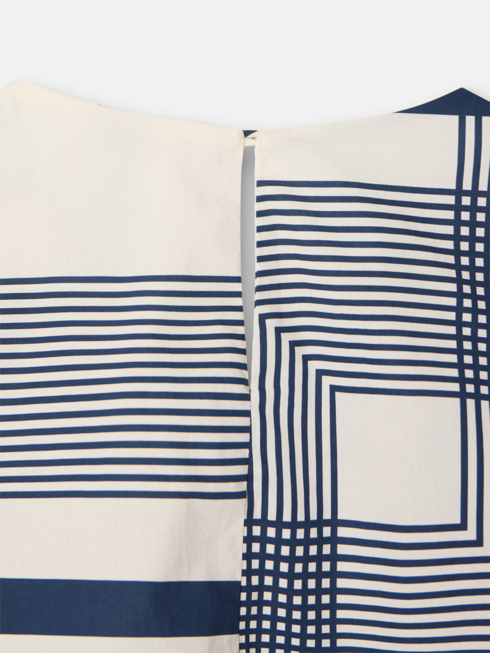 Blouse unique imprimé bleu