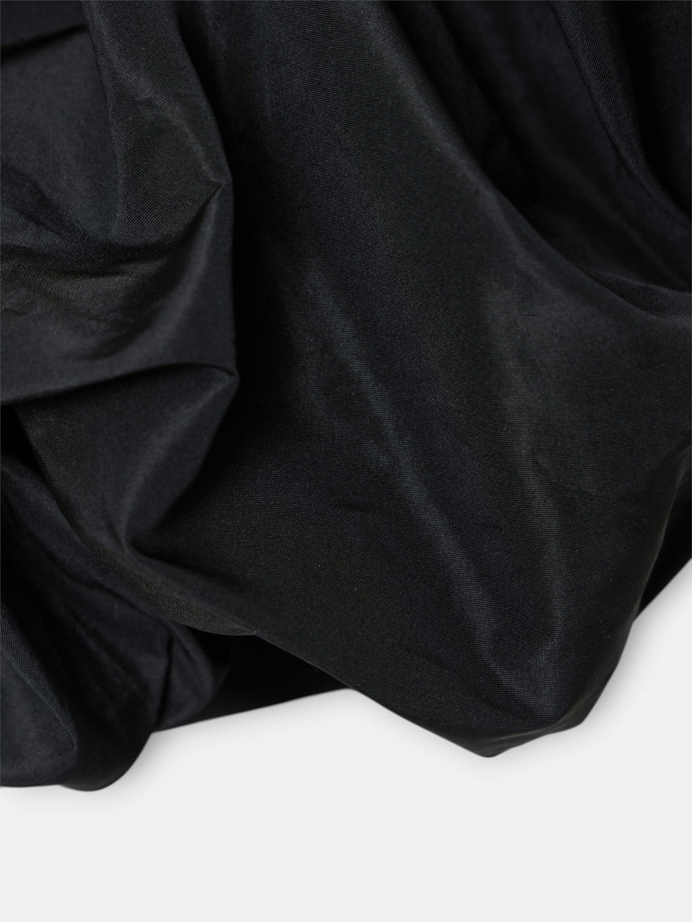 Top CaprilexSilbon tafeta negra