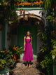 Vestido event collection tafeta morado