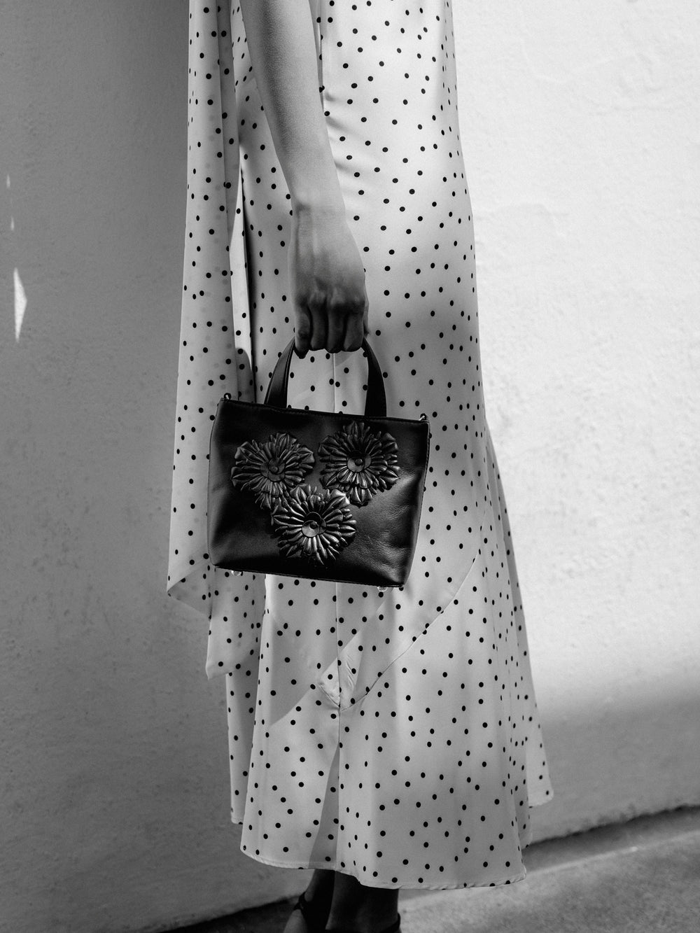 Bolso velada napa asas negro