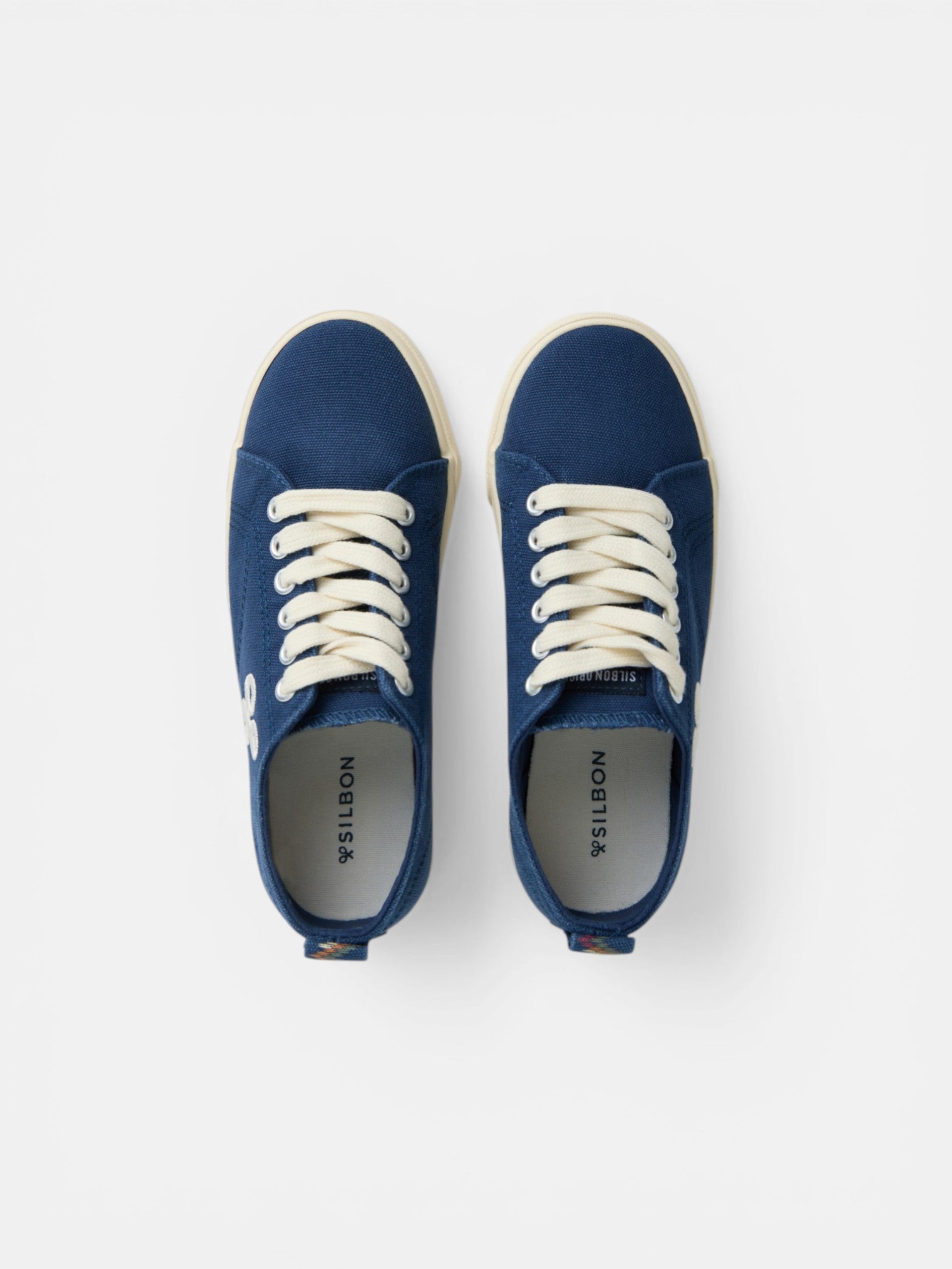 Zapatilla kids clasica lona azul marino