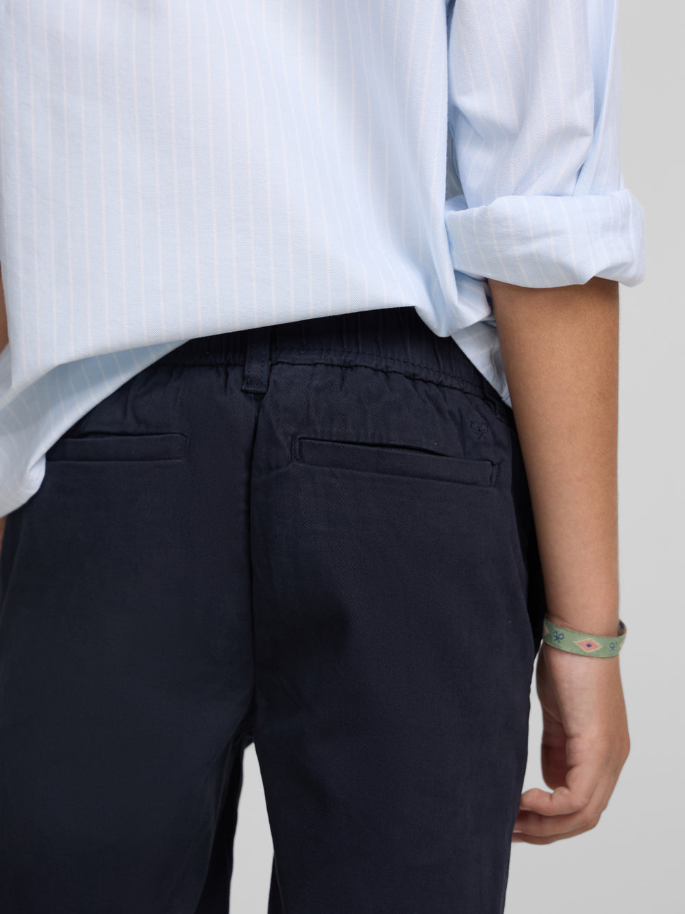 Bermuda kids clasica azul marino