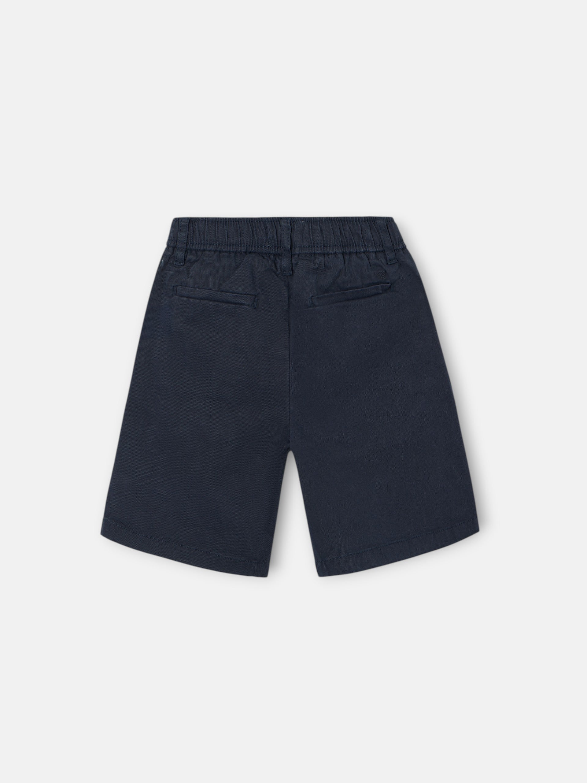 Classic navy blue kids' Bermuda shorts