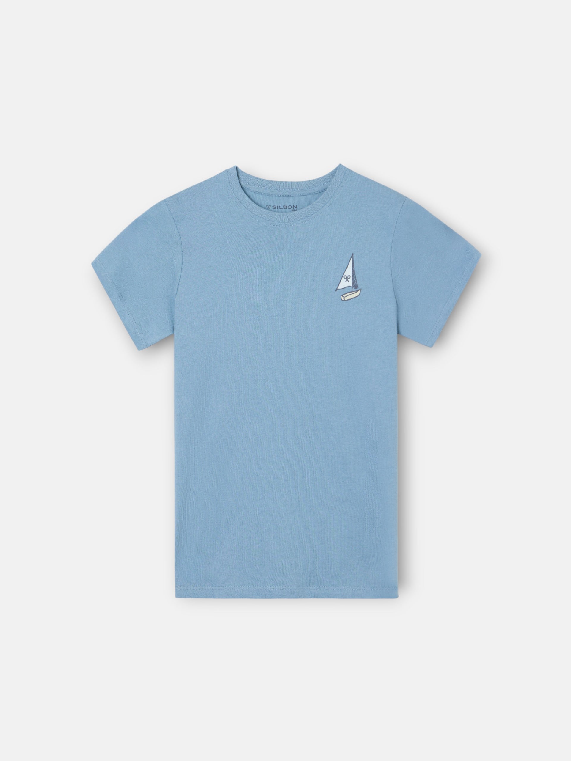Camiseta kids cote azul