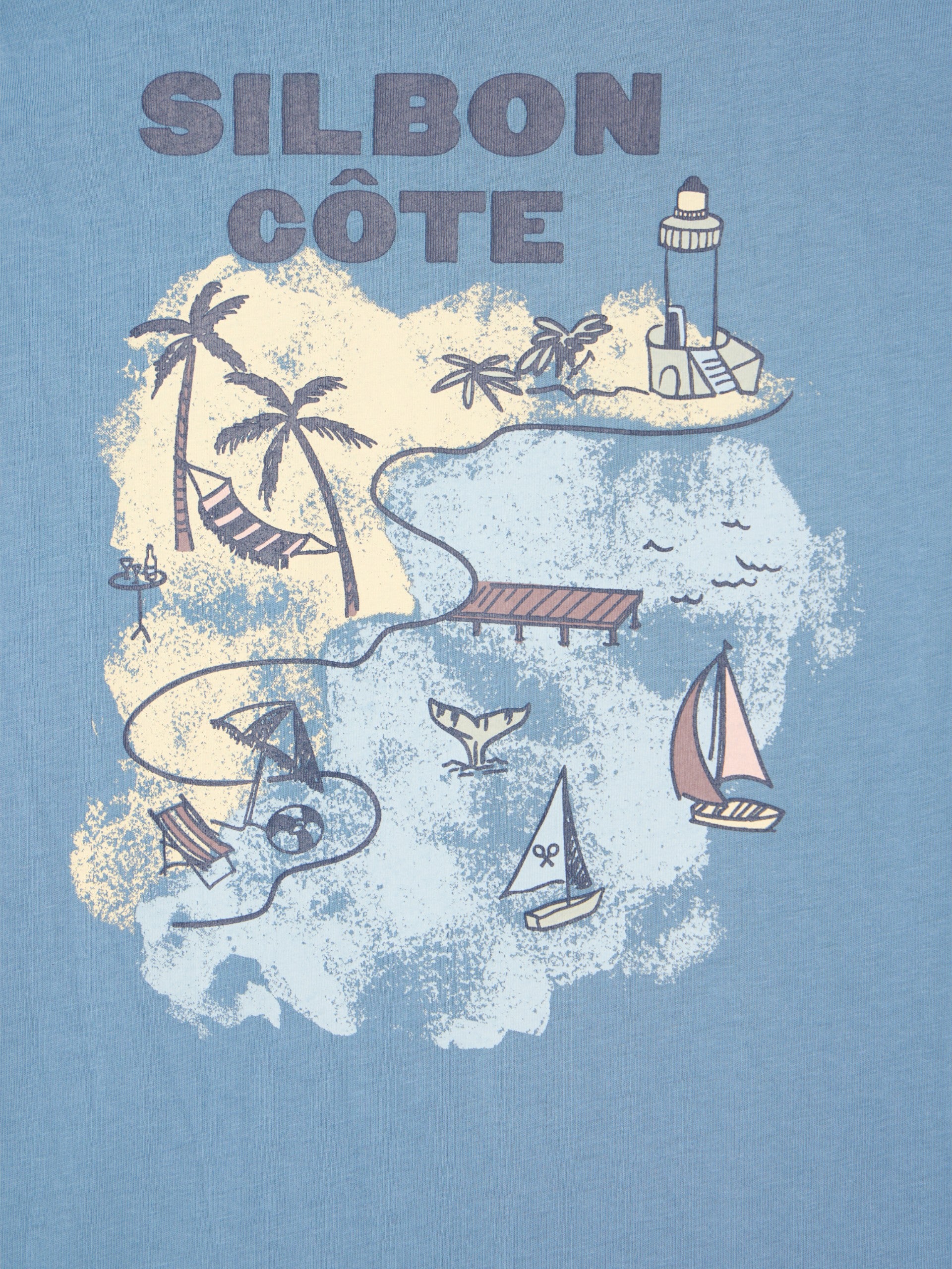 Camiseta kids cote azul