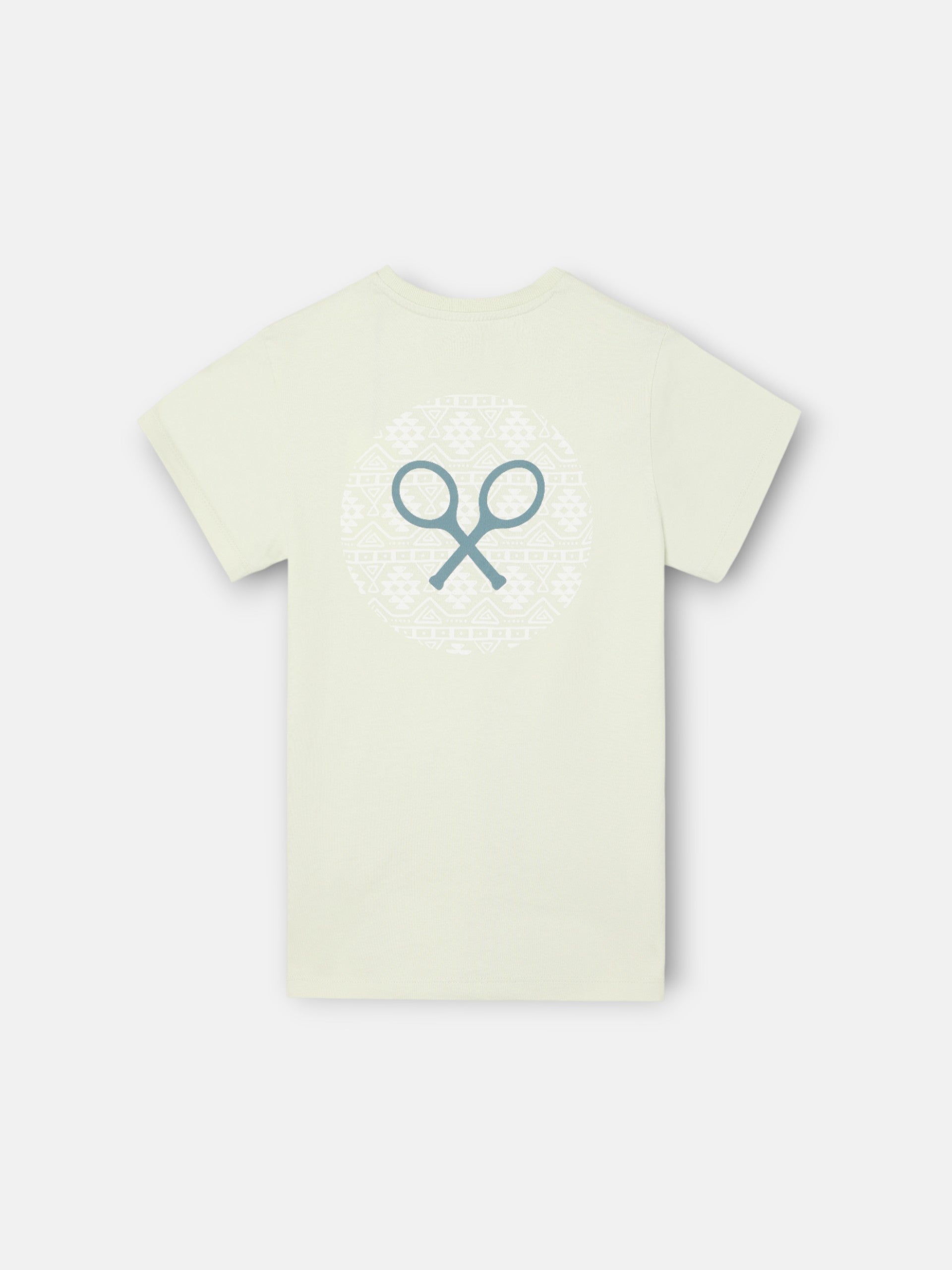 Camiseta kids raqueta etnica verde