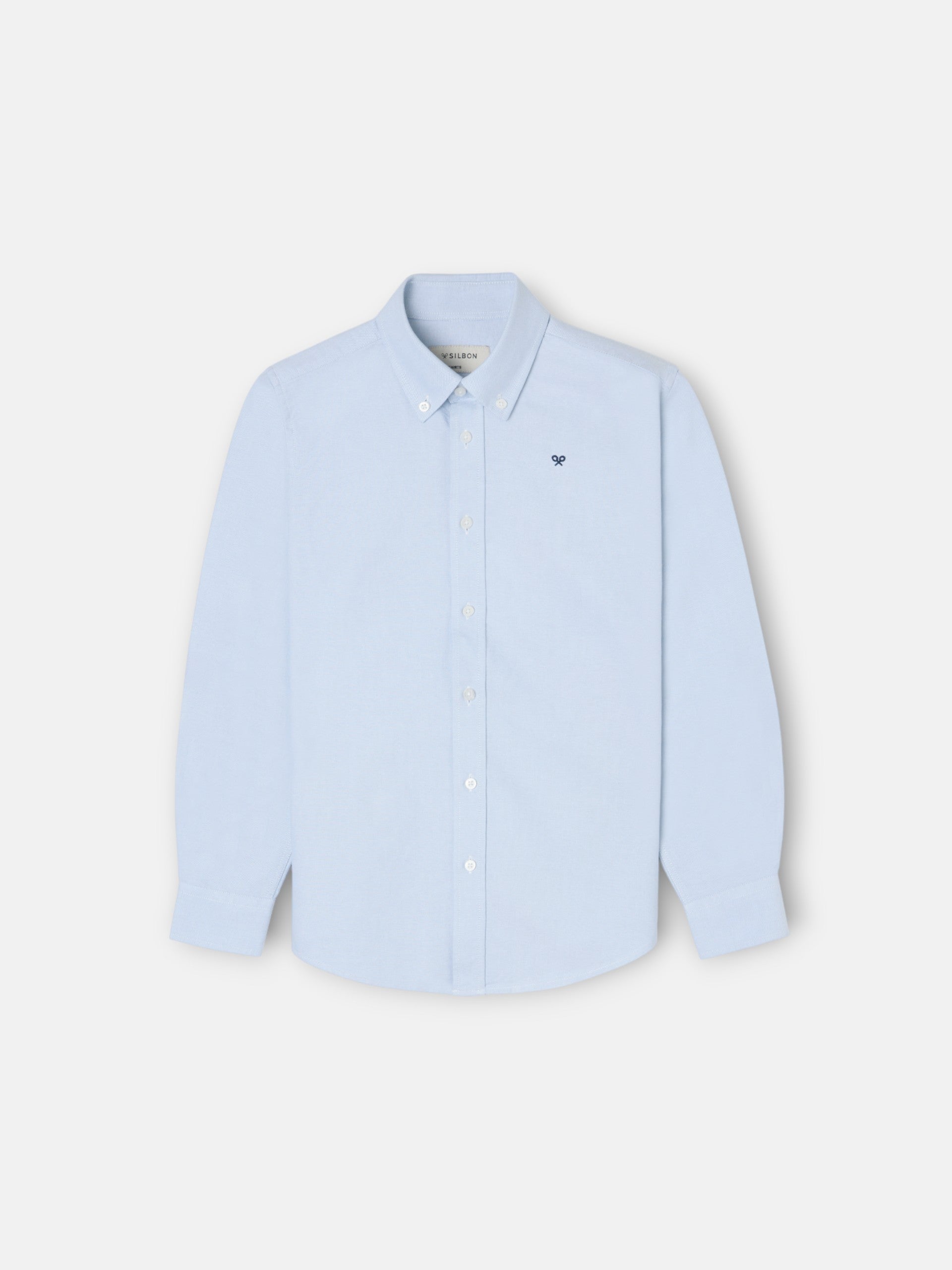 Camisa sport criança oxford verde