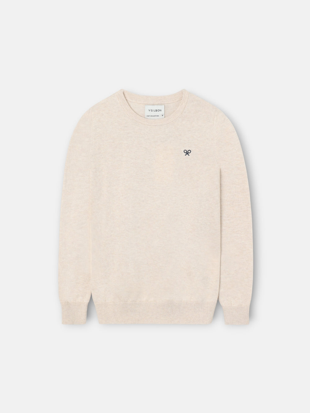 Cream knit kids sweater