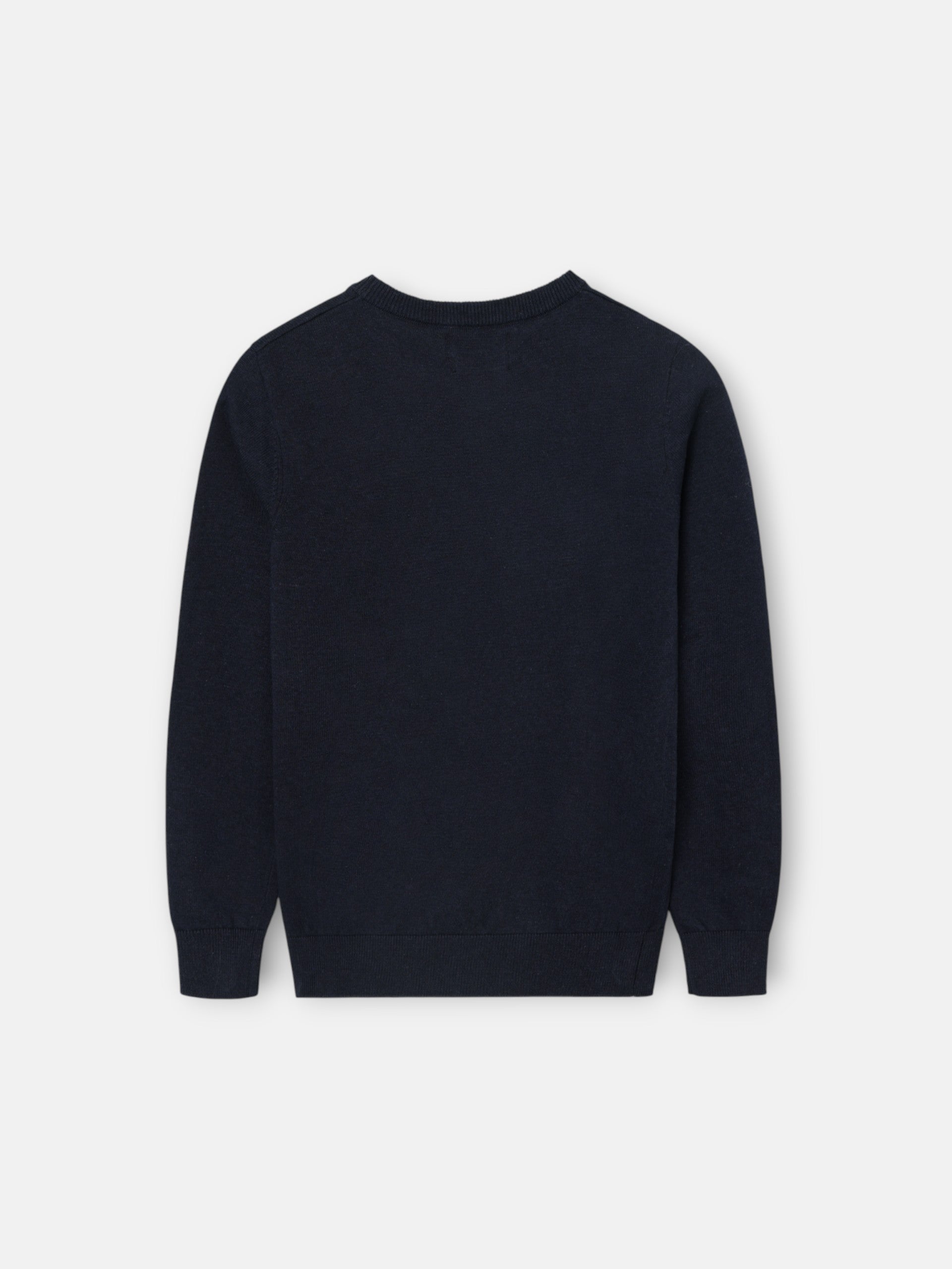 Pull en maille bleu marine pour enfants