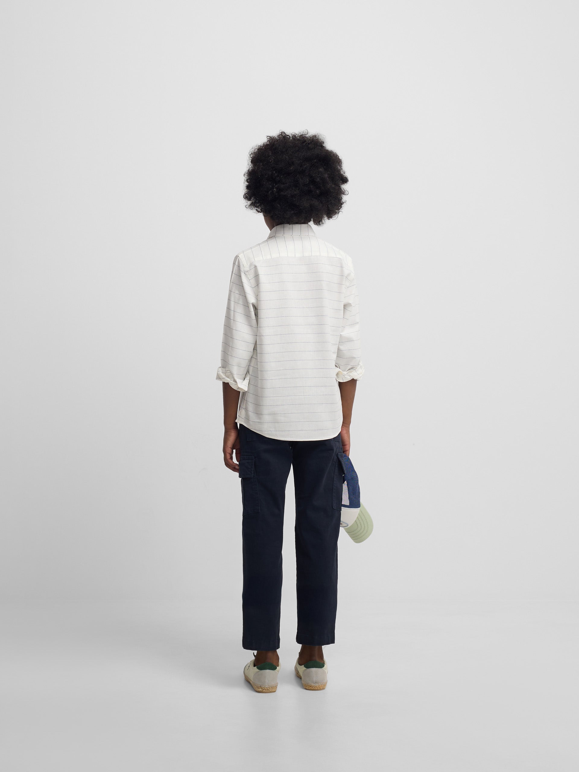 Pantalon sport kids cargo azul navy
