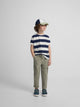 Pantalon cargo sport vert pour enfants