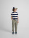 Pantalon cargo sport vert pour enfants