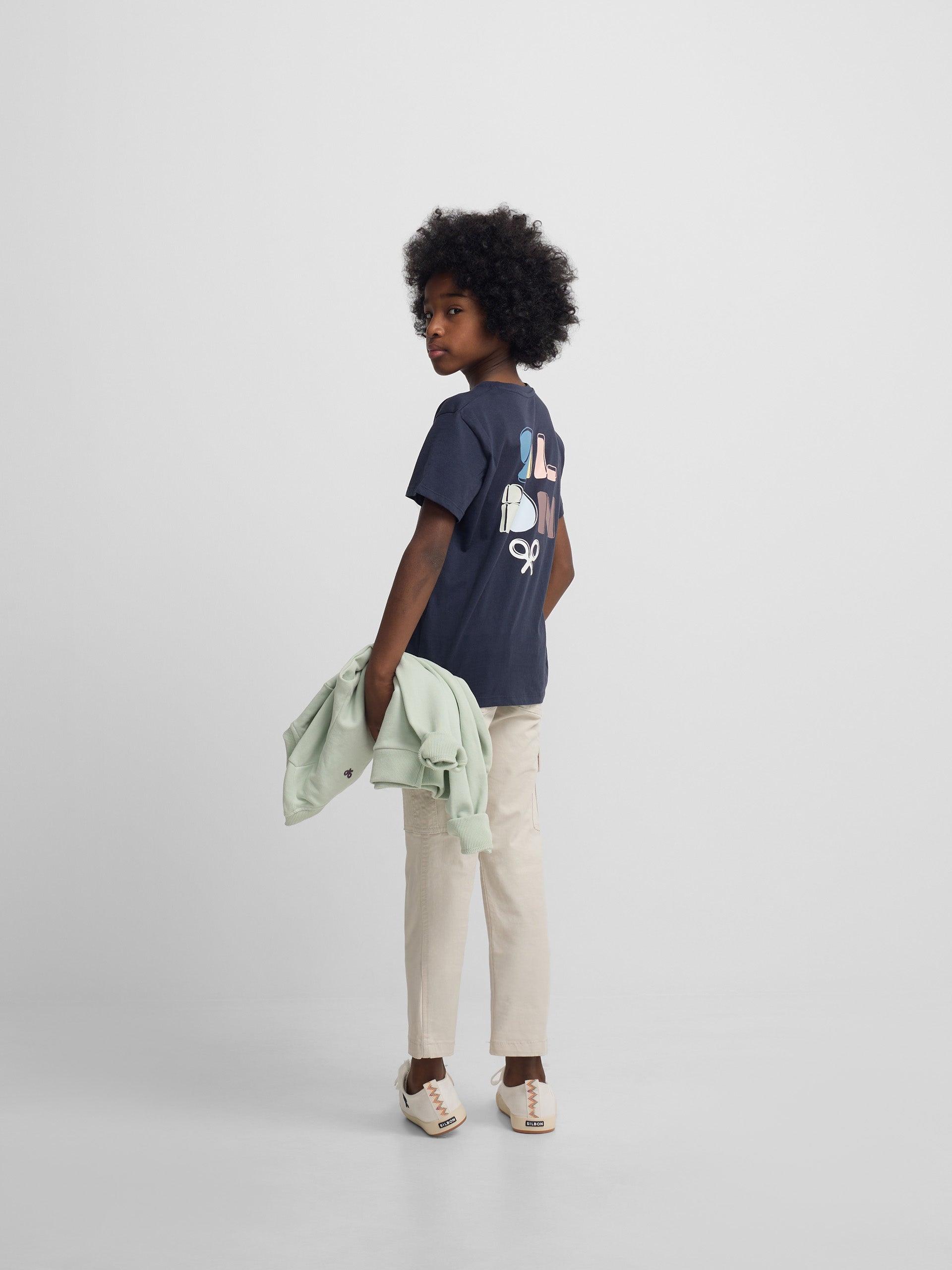 Pantalon sport kids cargo piedra