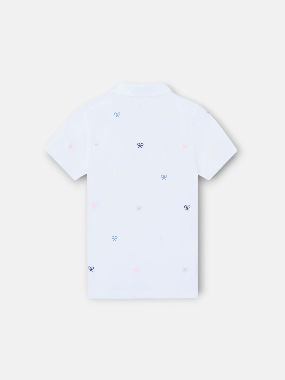 Polo enfant multiraquette couleurs blanc
