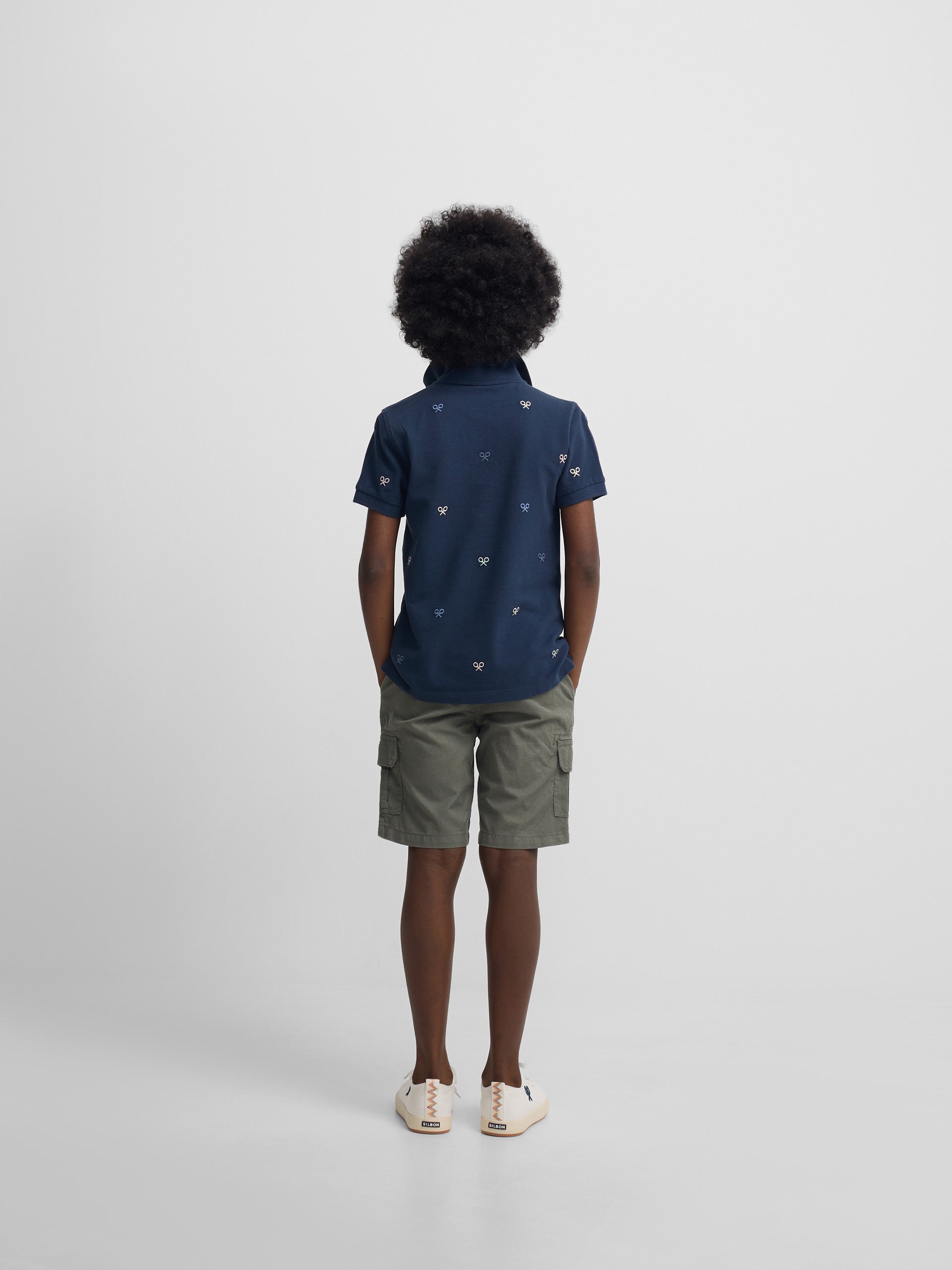 Polo kids multiraqueta colores azul marino