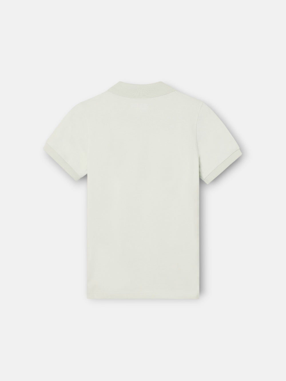 Polo kids liso logo rizo verde claro