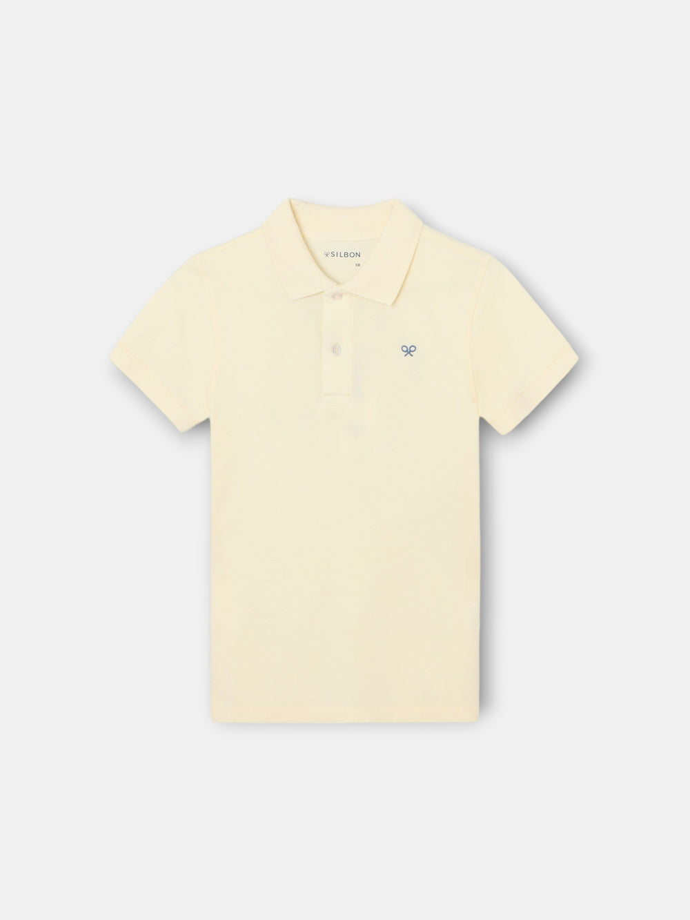 Polo criança raquete étnica amarelo