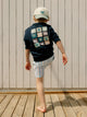 Sweat-shirt enfant sand and surf bleu marine