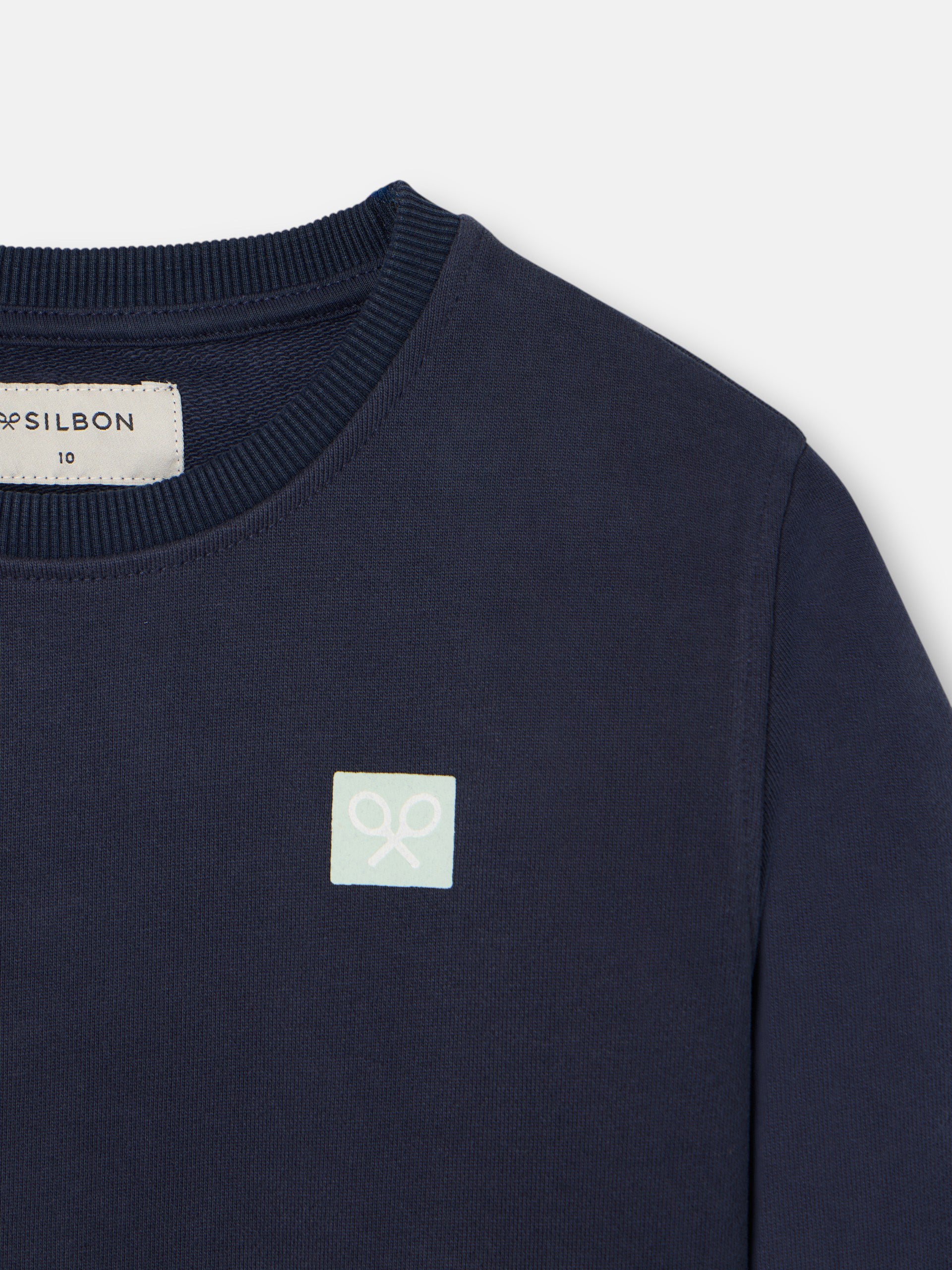 Sweat-shirt enfant sand and surf bleu marine