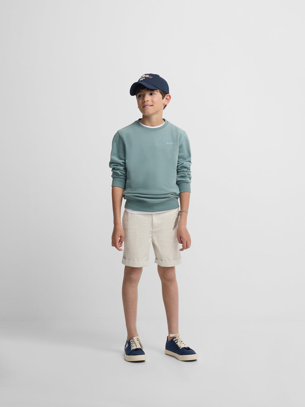 Sudadera kids summer beachy verde